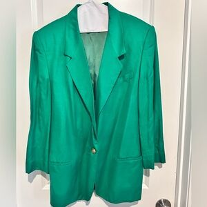 Green women’s Blazer